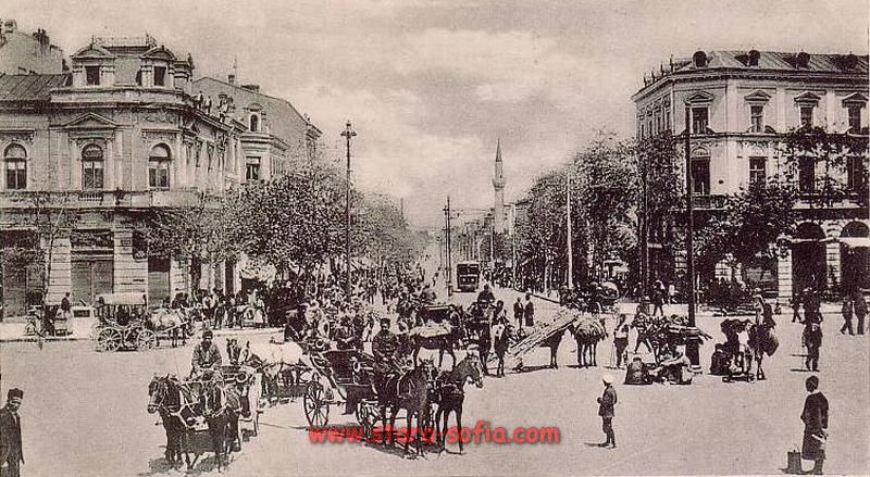 Площад Света Неделя - Стара София в снимки